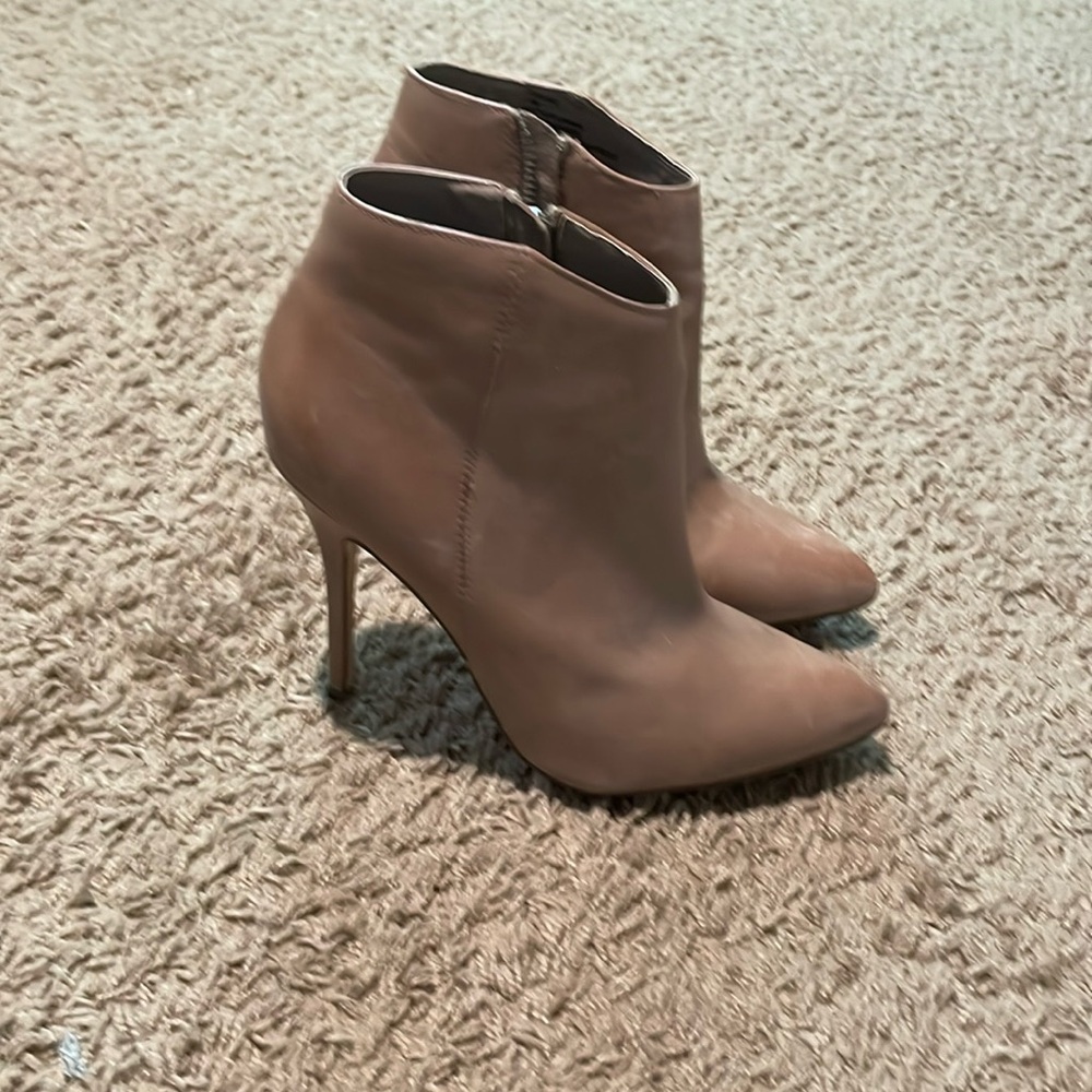 Nude booties